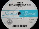 James Brown Papas got a brand new bag pts 1 & 2 OZ Festival Soul Funk EX