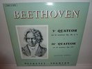 QUATUOR BARYLLI QUARTET - Beethoven 5e & 16e Quatuor LP Ducretet Thomson NM/NM-