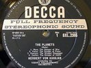 Holst. The Planets. SXL 2305. Decca WBg. ED1. Karajan. EX+.Rare