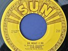 SLIM RHODES 45 Do What I Do  SUN 256  VG ORIGINAL 1956 Rockabilly