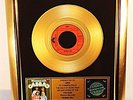 ABBA, Mamma Mia, Gold Record, goldene Schallplatte, Award, platin
