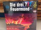 Die Drei ??? Feuermond Picture Vinyl Mit Original Autogramm Von Oliver Rohrbeck