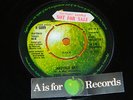 PAUL McCARTNEY (BEATLES) ANOTHER DAY APPLE DEMO & A IS FOR APPLE PROMO STICKER