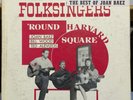 JOAN BAEZ & BILL WOOD TED ALEVIZOS folksingers round harvard square LP VG+ 1959