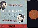 RICCI & GULDA BEETHOVEN EARLY DECCA MONO LP