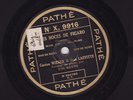 Pathé X 9916 duo Musical Saw Wiener et Laffitte: Plaisir d'amour/Figaro