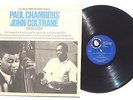PAUL CHAMBERS / JOHN COLTRANE High Step LP BLUE NOTE RECORDS 2XLP US 1975 VG++