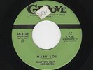 '56 Twin Spin R&B Shouters CLAYTON LOVE Mary Lou/Bye Bye Baby GROOVE HEAR BOTH