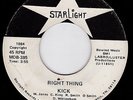Rare Modern Soul Boogie Funk 45 Kick 'Right Thing' Starlight Memphis