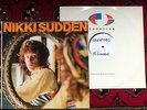 Nikki Sudden Back To The Coast UK LP NM+ 1990 White Lb Vinyl+Proof Sl Psych Folk
