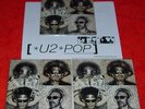 U2 PROMO SET TALK POP WITH INFO SHEETS