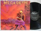 MEGADETH PEACE SELLS... BUT WHO'S BUYING? 1993 LP PICTURE & LYRIC W/IN M- Promo