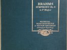VICTROLA M42 BRAHMS SYMPHONY 3 in F MAJOR LEOPOLD STOKOWSKI 5 x 78 RPM ALBUM