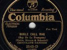 217.  Chocolate Dandies - Bugle Call Rag & Dee Blues - Columbia 2543-D