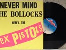 SEX PISTOLS Never Mind The Bollocks ORIG 1977 UK LP 11 Tracks PINK BACK COVER