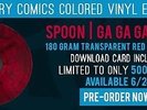 Spoon - Ga Ga Ga Ga Ga Limited LP Transparent Red Colored Vinyl Record only 500