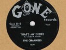 DOO-WOP : THE CHANNELS ON GONE 78 5012