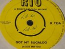 JACKIE MITTOO GOT MY BUGALOO b/w ETHIOPIANS WHAT TO DO   UK RIO 7
