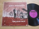 Art Pepper Quartet LP Tampa 20 Deep Groove Mono Orig. Russ Freeman Ben Tucker