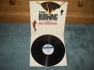 RICK WAKEMAN THE BURNING ORIGINAL MOVIE SOUNDTRACK CHARISMA STEREO  LP