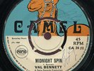 Val Bennett - Midnight Spin / Soul Cats - Money Money UK orig Camel 7