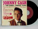 Johnny Cash 45 rpm EP Record ''JOHNNY CASH''