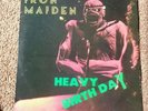 IRON MAIDEN..heavy birthday. .super rare double album..live vinyl record...