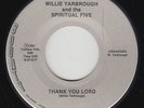 Deep Soul Gospel 45 - Willie Yarbrough & Spiritual Five - Thank You Lord -Bounty