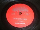 78-ROCK-RICKY NELSON POOR LITTLE FOOL DON'T LEAVE ME THIS WAY IMPERIAL L K