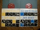DAVE BRUBECK Jazz Goes To College VOLUMES 1 & 2 ORIGINAL 10 INCH LP'S - NICE