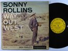 SONNY ROLLINS Way Out West LP on Contemporary DG mono