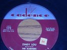 45 RECORD,   THE MARINERS.  ZINDY LOU  /  EVERYBODY'S DOIN IT NOW.