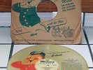 Vogue Mercury 5054 5055 RARE DJ Picture Disc & Sleeve 78 RPM Damone / Baker VG+