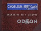 Album 78 Tours CAVALLERIA RUSTICANA Mascagni Micheletti Cernay Mady Arty