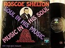 ROSCOE SHELTON // Soul in His Music / ORIGINAL 1966 US Mono LP / SHRINK Mint-