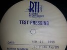 LSC 2134 Overture, 2183 Reiner Sound, 2400 Ballet:  RTI Reissue Test Pressings