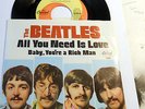 BEATLES PICTURE SLEEVE & 45 RPM VINYL 'NOS' ALL YOU NEED IS LOVE # 5964 