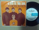 SUNSETS LIFE IN THE SUN 7 INCH EP  OZ SURF BACK COVER TEAR Tamam Shud 45