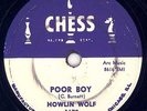 HOWLIN' WOLF, Poor Boy / Sitting On Top Of The World, Chess 1679, V+