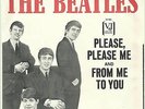 Beatles SWEET ORIG 1964 VEE JAY PLEASE PLEASE ME PICTURE SLEEVE WITH NICE 45