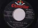 FIVE SATINS: The Masquerade Is Over / Raining In My Heart 45 (dj, some label we