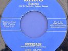 LINK DAVIS 45 Cockroach SARG 136   ORIGINAL 1956 Rockabilly VG+
