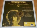 DAVID BOWIE  Ultra-Rare Clear Vinyl LP 