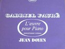 JEAN DOYEN / FAURE works for piano / ERATO