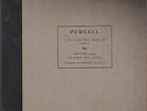 William Primrose and others - music of Henry Purcell - 8xCOLUMBIA 78 rpm /E