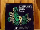 HENRI HONEGGER & NOEL LEE / DEBUSSY trois sonates & syrinx / EX LP