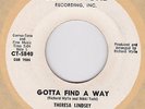 NORTHERN SOUL CLASSIC - THERESA LINDSEY - GOTTA FIND A WAY - W/D