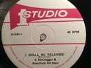 S. McGREGOR I shall be released TOMMY McCOOK STUDIO ONE 12
