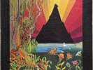 MOUNTAIN / LIVE LP w/Insert Orig JAPAN ISSUE Long Red DRUM BREAKS