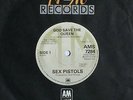 Sex Pistols - God Save The Queen A&M Genuine Original slightly flawed